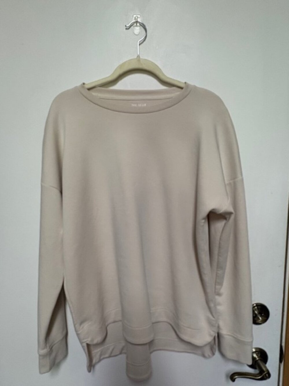 Womens Tek Gear Ultrasoft Cream Sweatshirt. Sz. L
